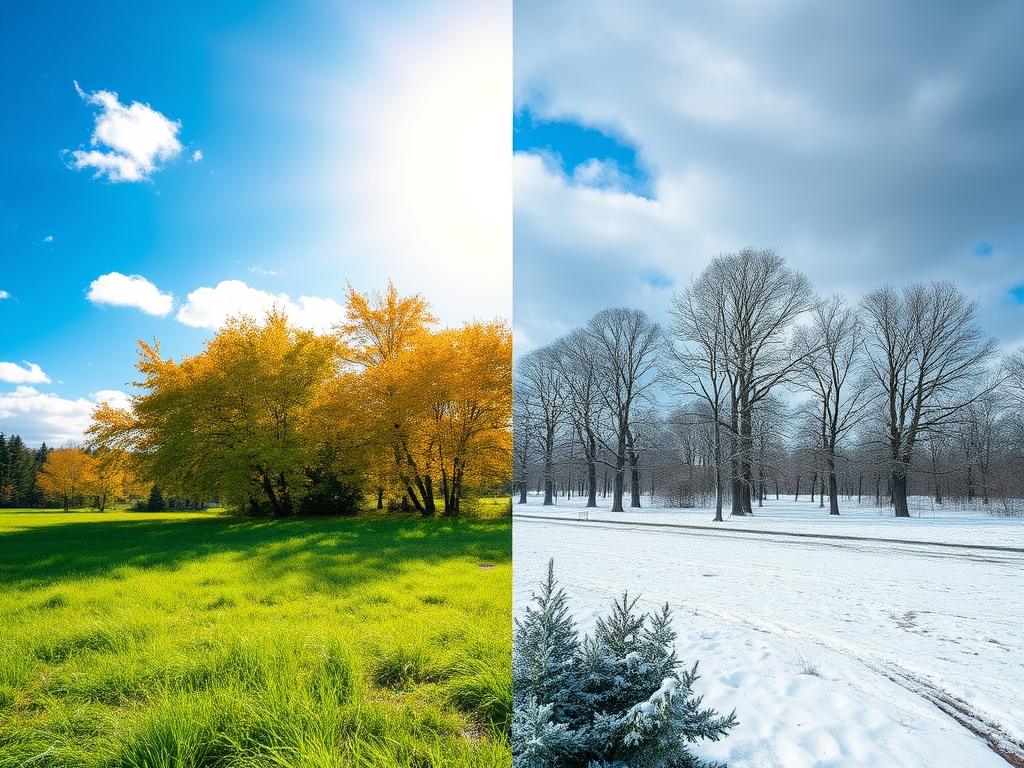 Jak zmienia się pogoda między sezonem wysokim a niskim? Temperatura, opady i długość dnia