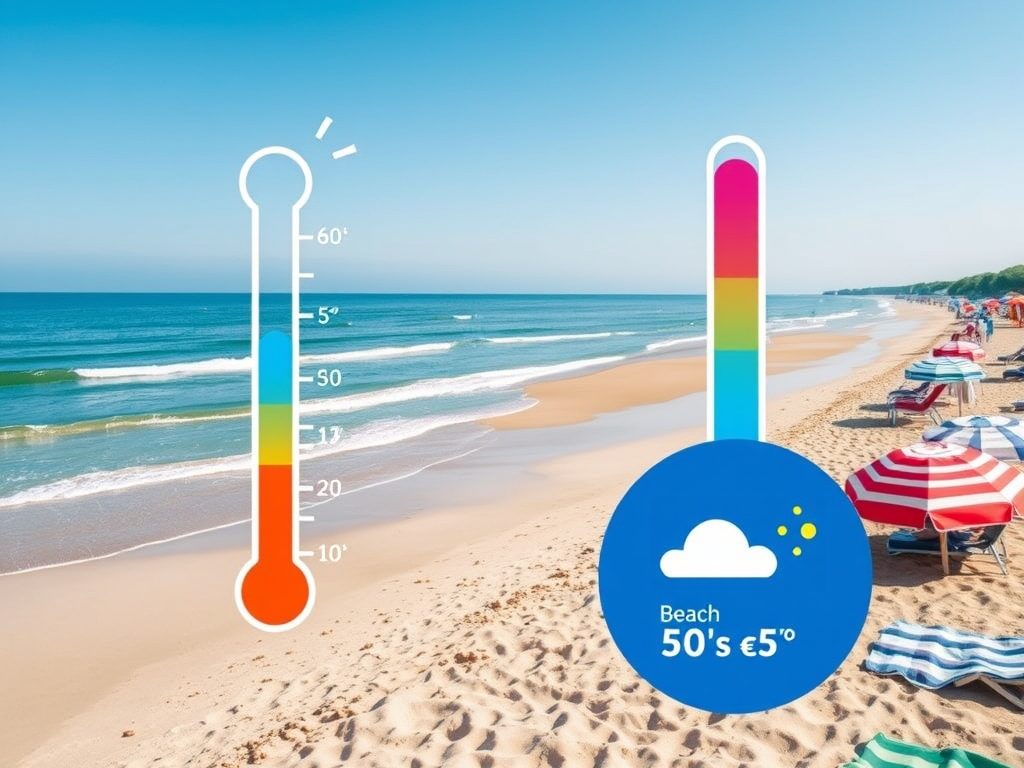 Jak sprawdzić, czy termin wyjazdu nad Bałtyk sprzyja plażowaniu?